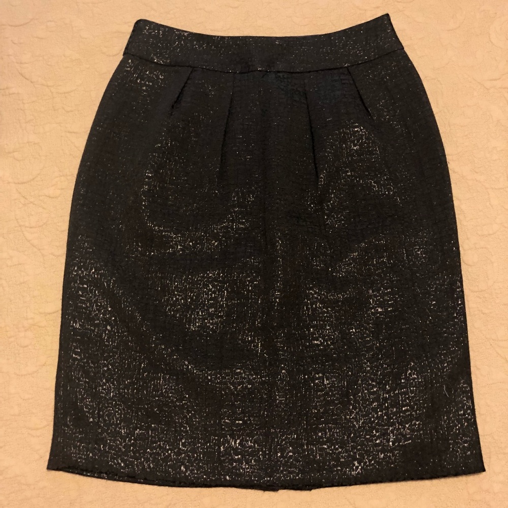 Black Pencil Skirt - Sz 2